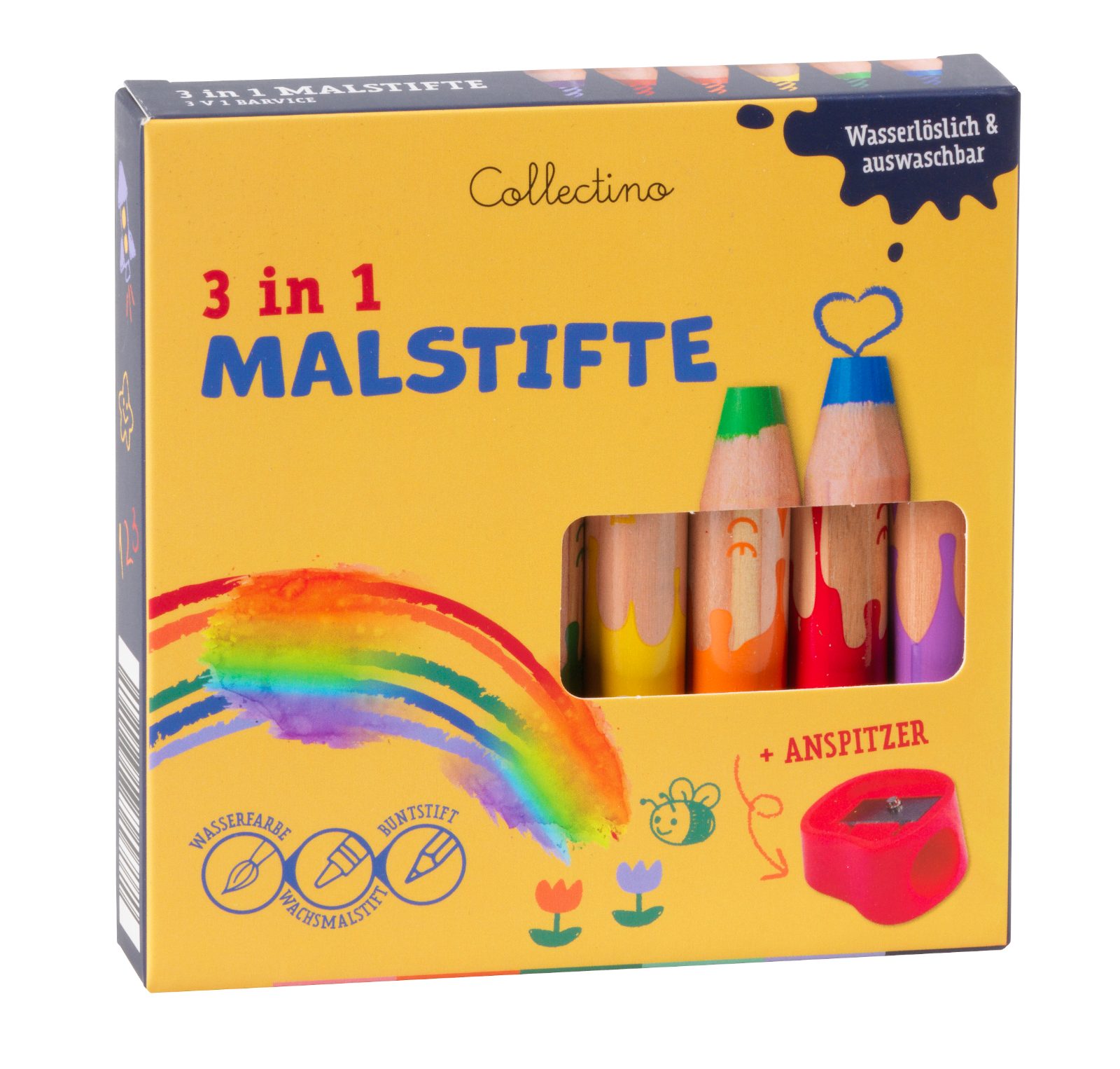 3-in-1 Malstifte